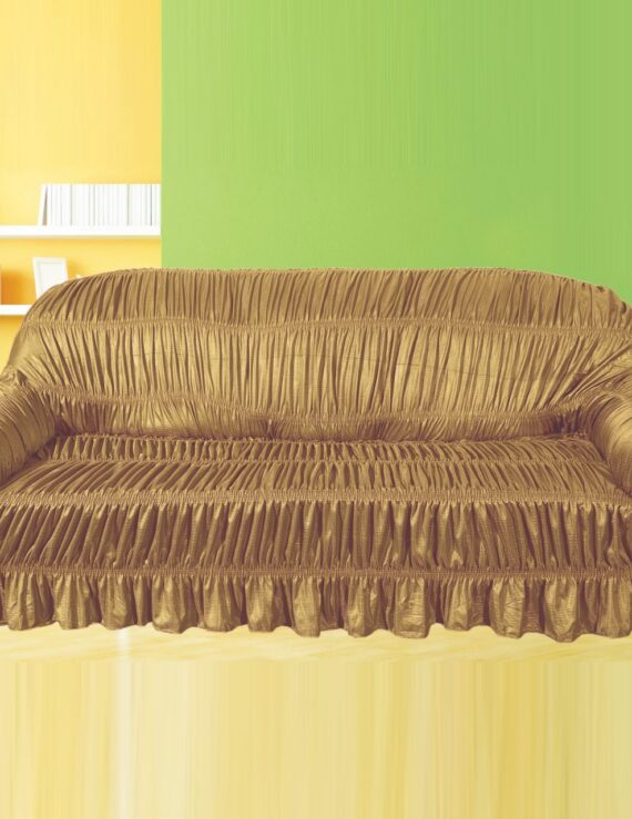 Golden Sofa Cover