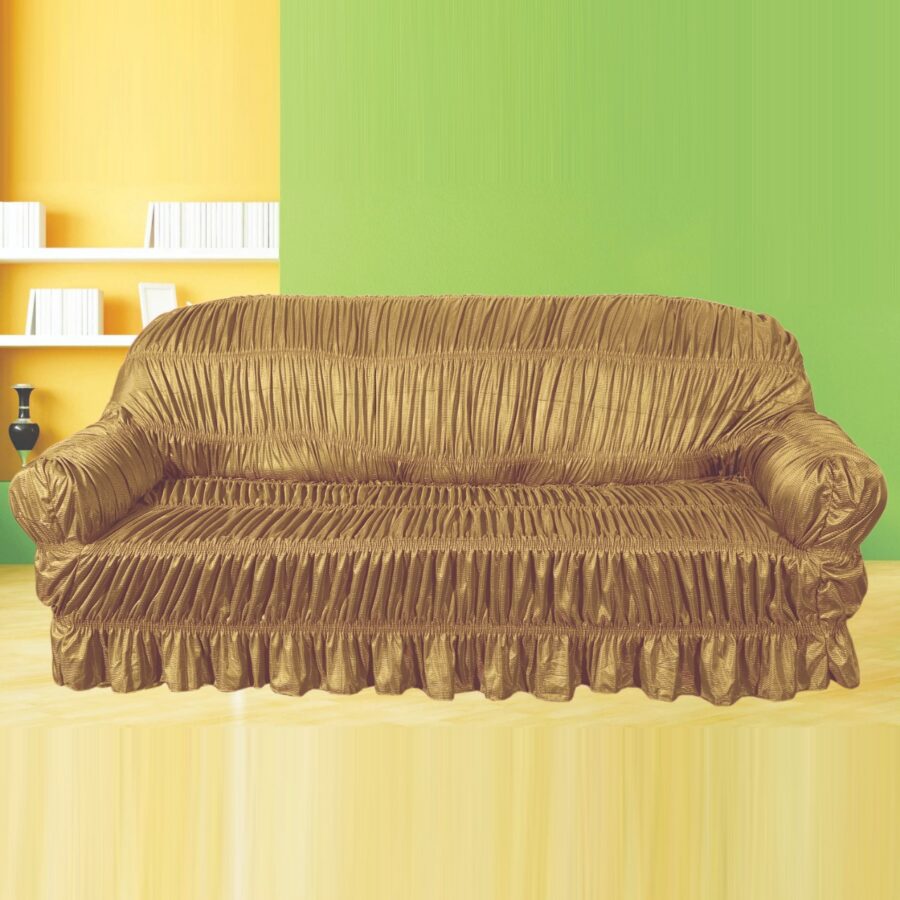 Golden Sofa Cover