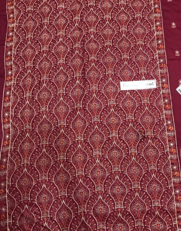 Embroided Karandi Fabric