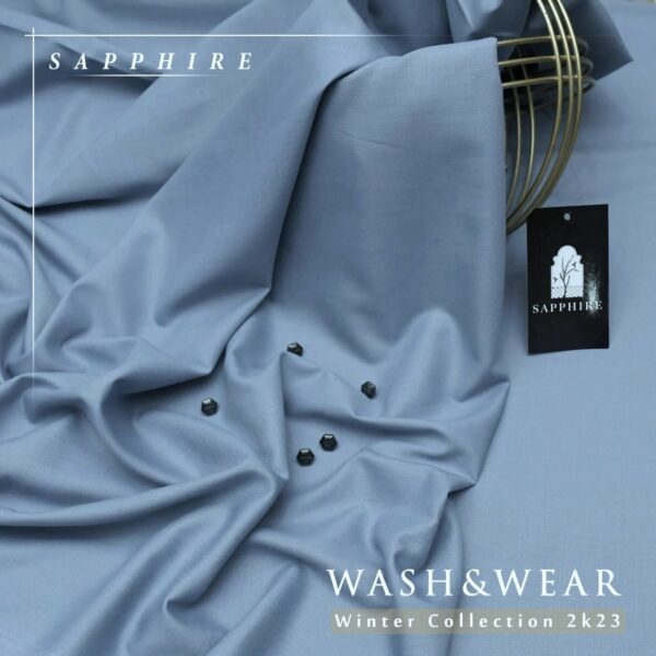 Wash& Wear in blue colour
