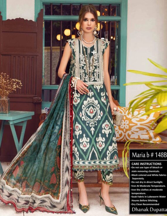 Dhanak embroidery patch suit