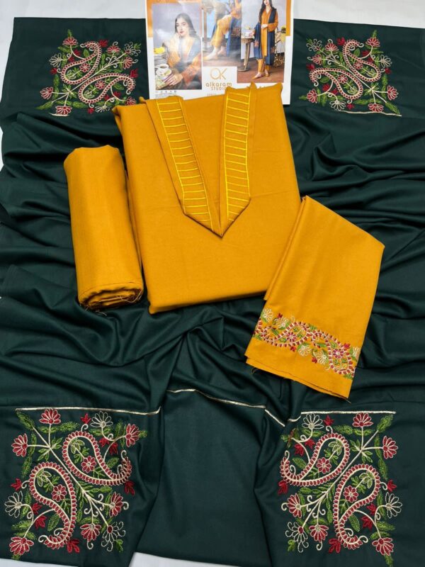 dhanak embroidery shawls