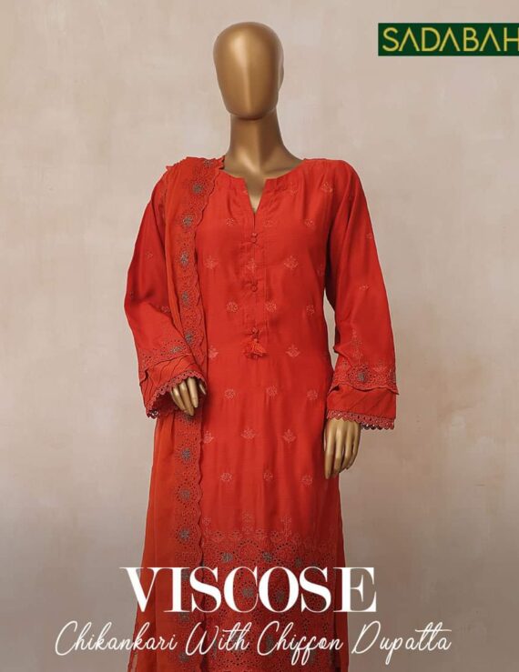 viscose stitched dress