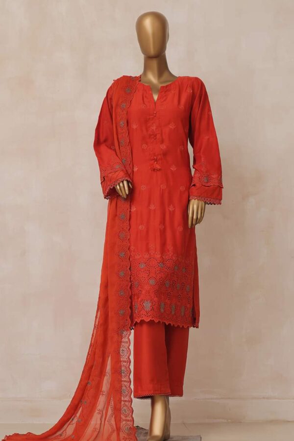 Viscose in red colour