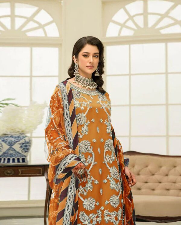 embroidered 3 piece suit