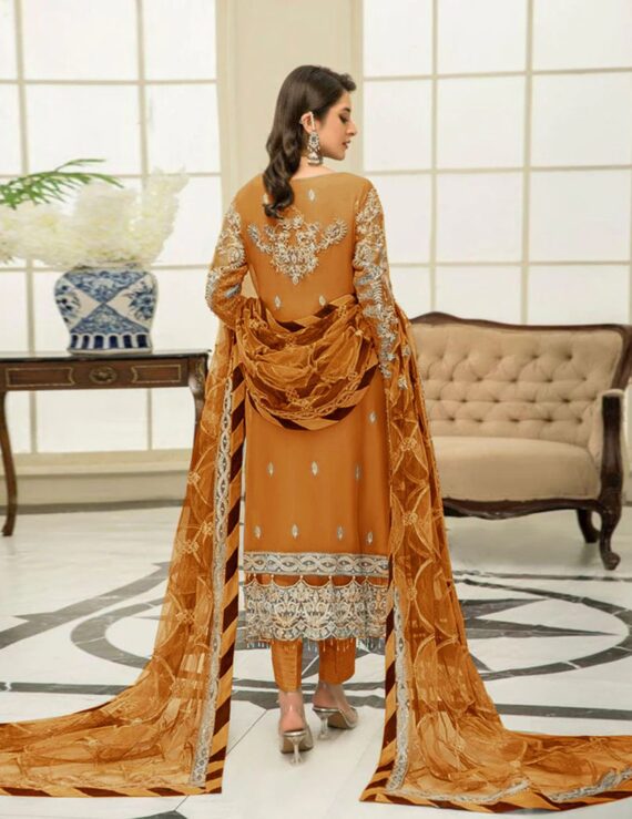 party wear embroidered suit